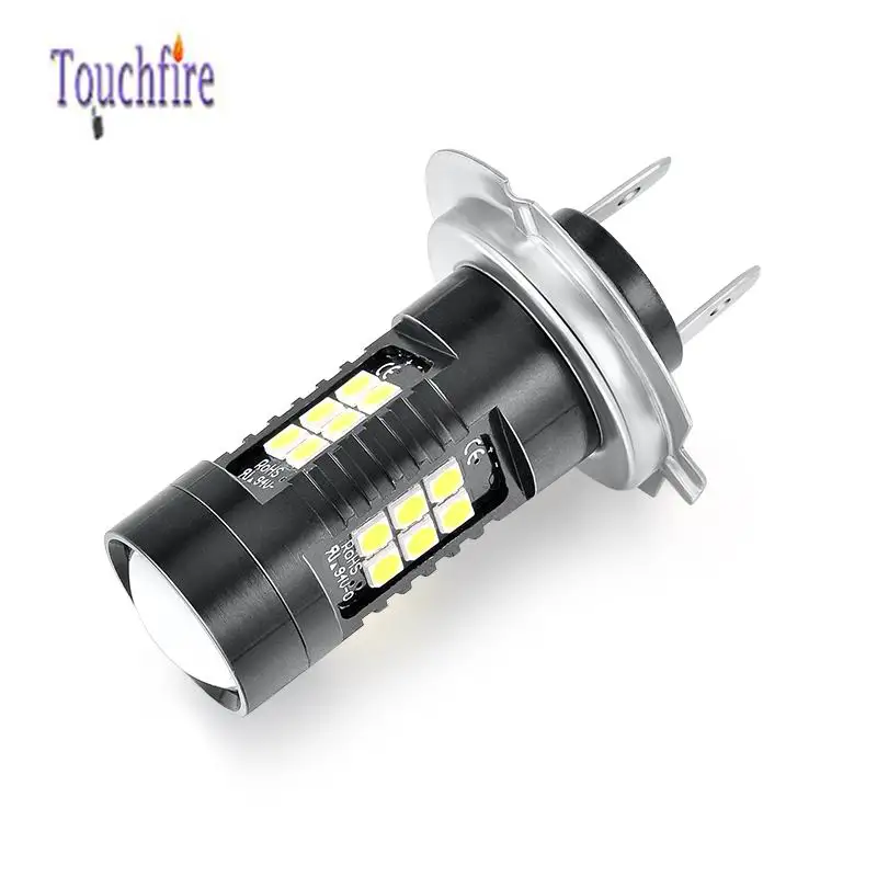 4 шт. H4 H7 H8 HB3 светодиодный автомобиль для шарика противотуманного фонаря 12V 6000K