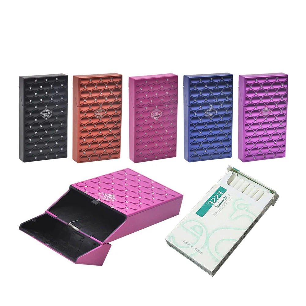 

HORNET Thin Plastic Cigarette Case Cover 109MM*61MM*18MM For Thin Cigarettes Box Case Holder Hard Plastic Tobacco Box Case Cover