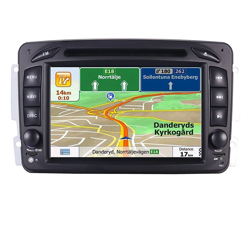 Нет налога " Android 8,1 Автомобильный gps навигатор для Mercedes Benz W209 W203 W463 Viano Vito Wifi 3g Bluetooth Радио стерео Мультимедиа