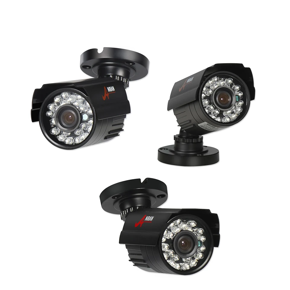 Anran видеонаблюдения HD 1200tvl Sony CMOS 24 ИК Открытый День Ночное Видение Широкий формат