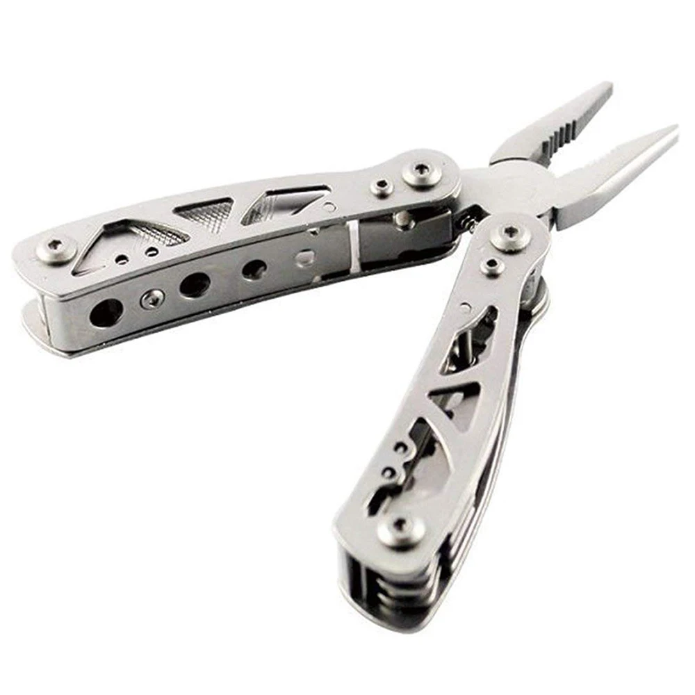 Мини инструмент для выживания на открытом воздухе плоскогубцы зубчатый нож