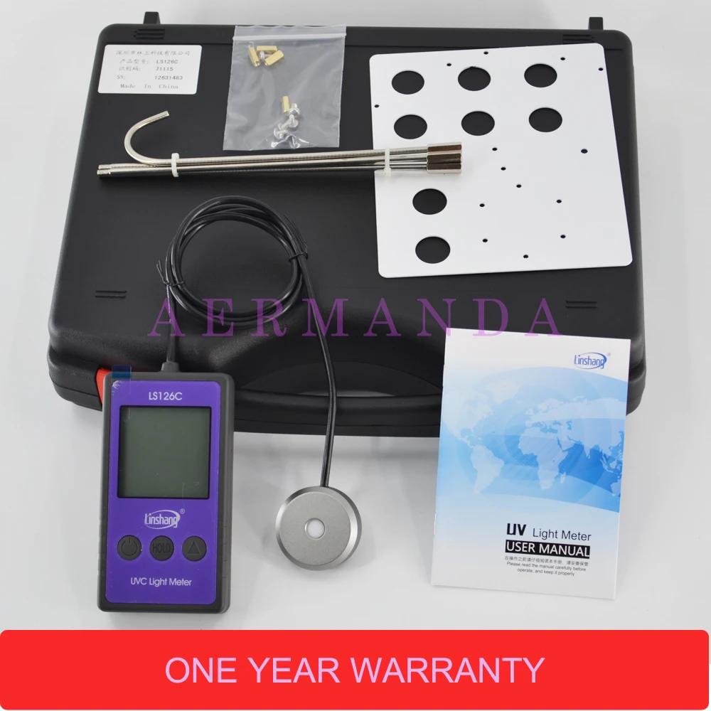 

UV Light Meter UV Radiometer LS126C Luxmeter UVC Ultraviolet intensity