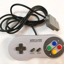 16 бит управления Лер мини игровой Gamgpad для SNES системы консоли управления Pad