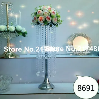 

crystal flower stand for wedding table centerpieces