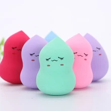 2 шт порошок слоеный 40*60 модный смайлик дизайн красота макияж основа губчатый смеситель спонж для макияжа порошок