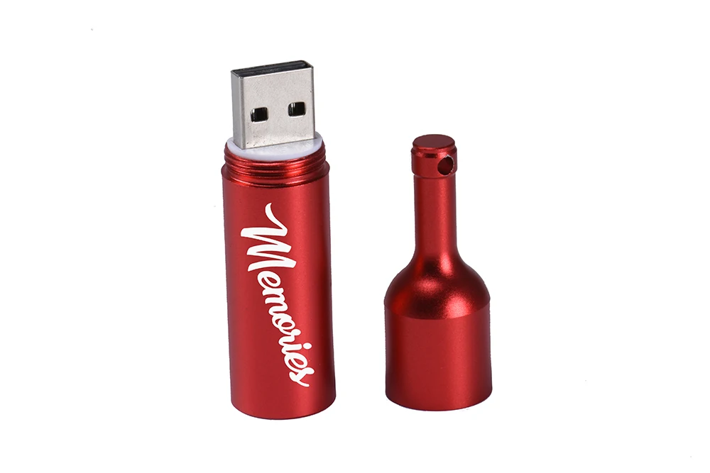 JASTER USB 3,0 Горячая Металлическая бутылка вина флэш-накопитель USB брелок карта памяти, Флеш накопитель персонализированный подарок(более 10 шт бесплатный логотип