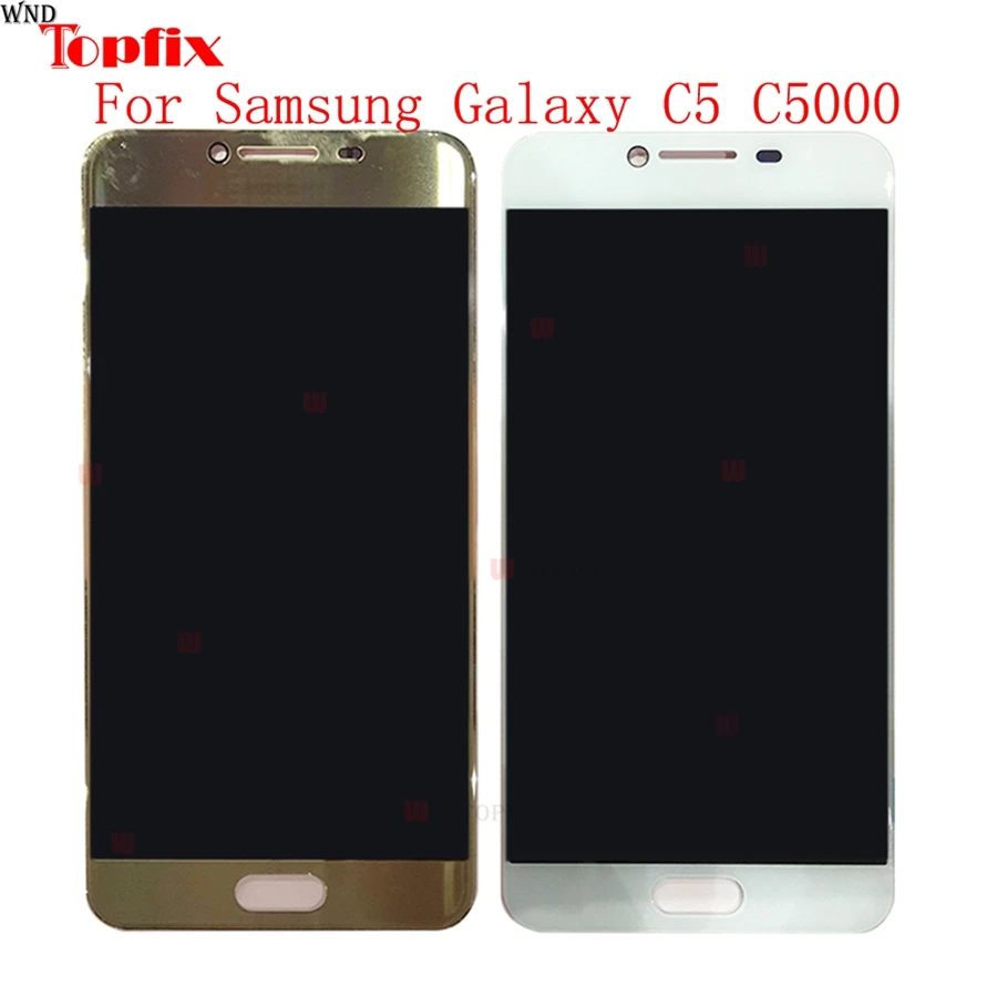 In Stock Super AMOLED For SAMSUNG C5 C5000 LCD Display Touch Screen Digitizer Assembly 5.2Inch LCD Replacement For SAMSUNG C5   (3)