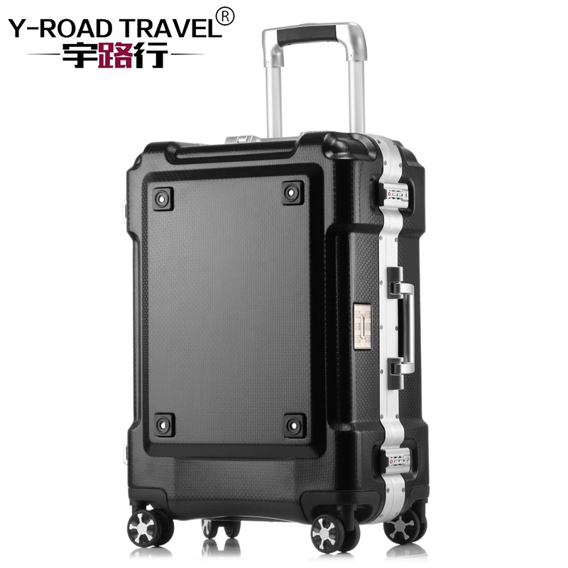 Metal Frame Carry on Luggage Valise Cabine Rolling Travel Cheap