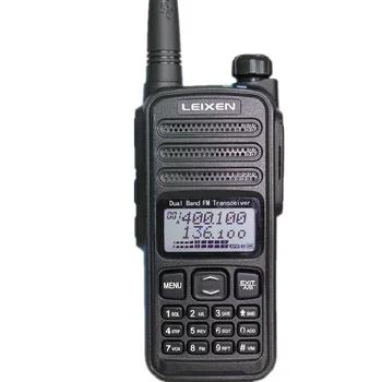 

2PCS Good Quality LEIXEN UV-52 Dual Band Portable Walkie Talkie CTCSS/DCS 6W/2W Power 2800mAh Battery Two Way Radio for Police