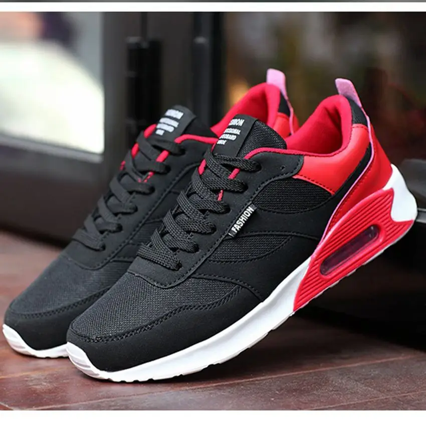 men canvas outdoor sport jogging training skateboard shoes flat air