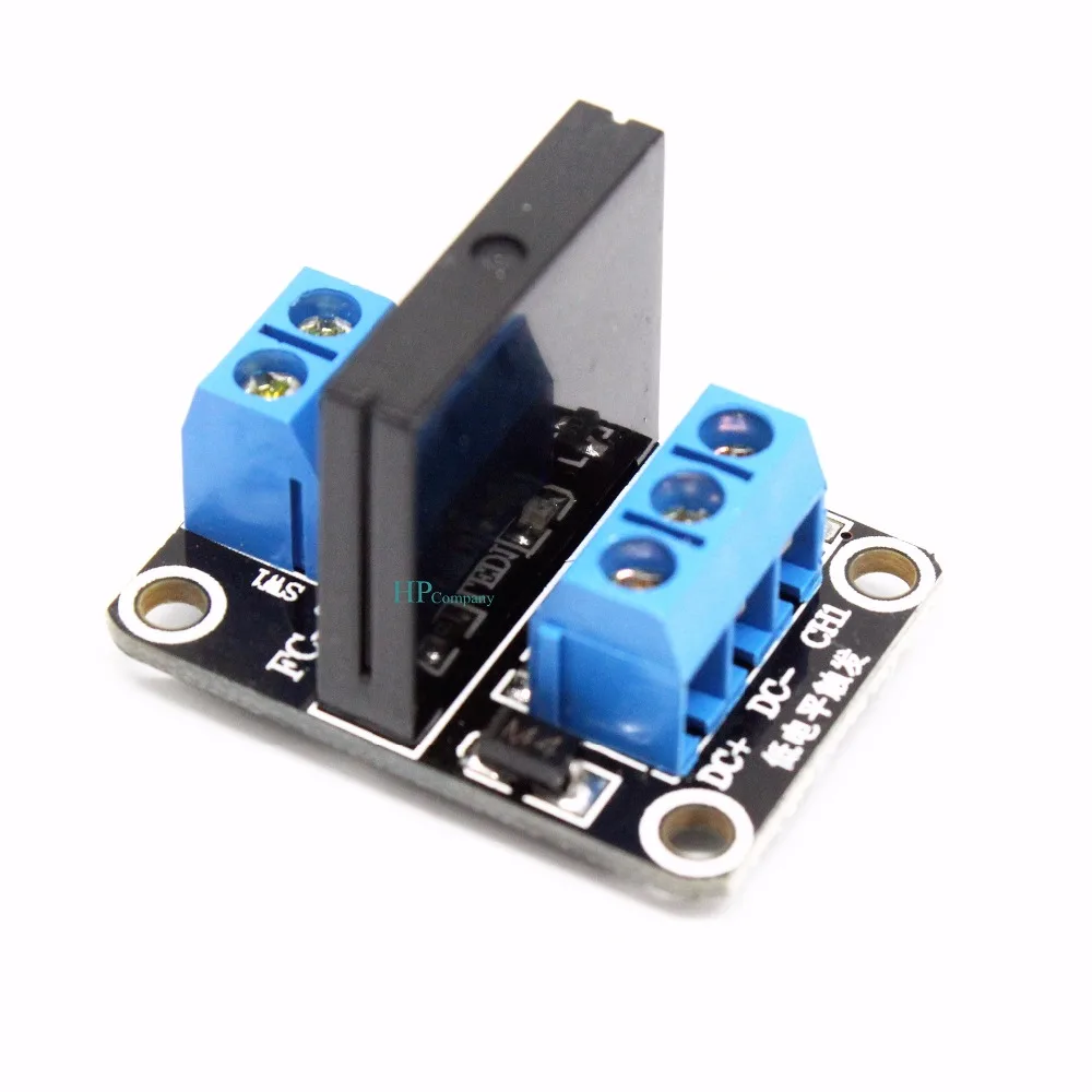 

5V 1 Channel SSR G3MB-202P Solid State Relay Module 240V 2A Output with Resistive Fuse