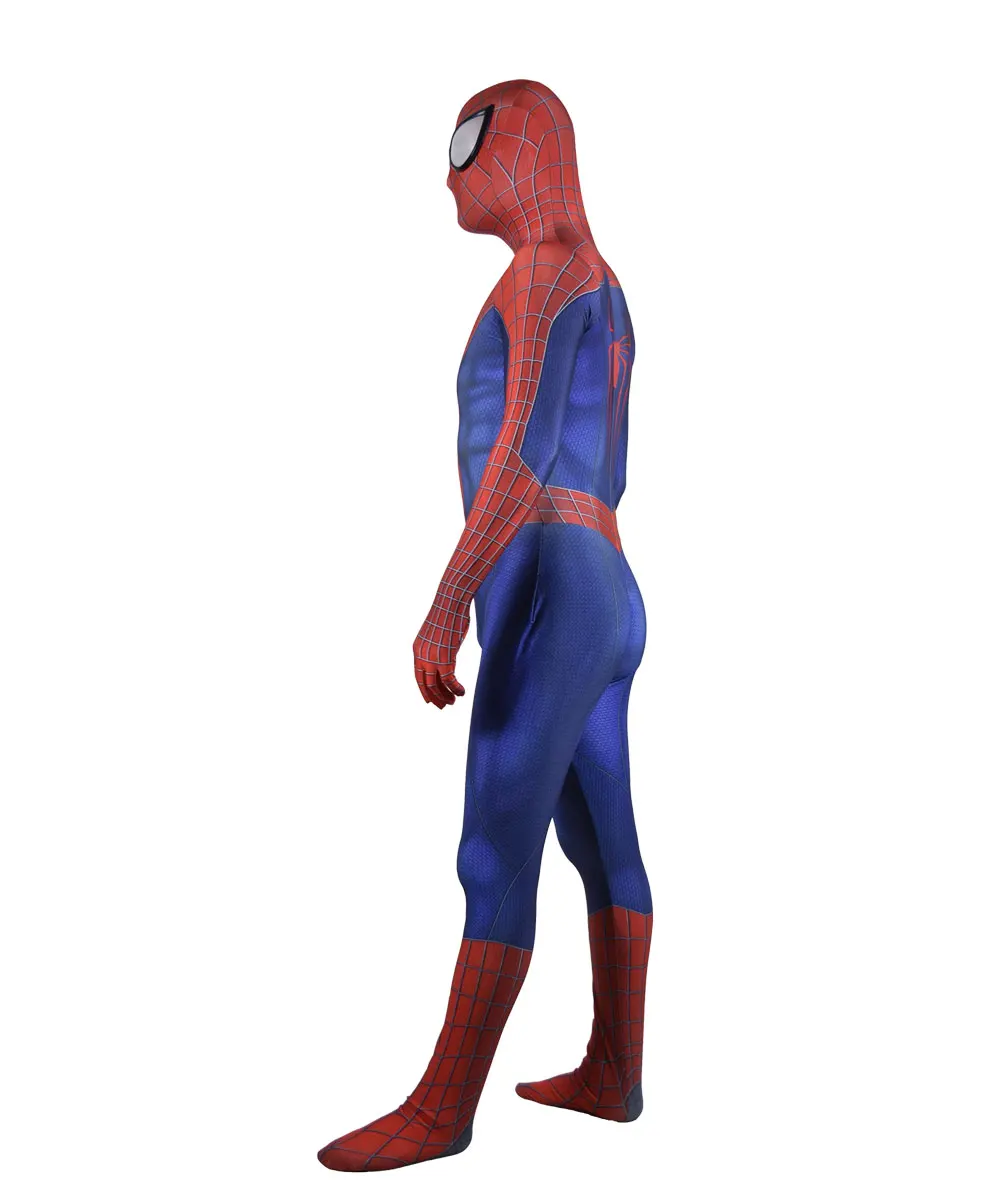 Костюм Человека-паука Mi Ultimate Spiderman косплей костюм супергероя спандекс Zentai боди костюм на Хэллоуин