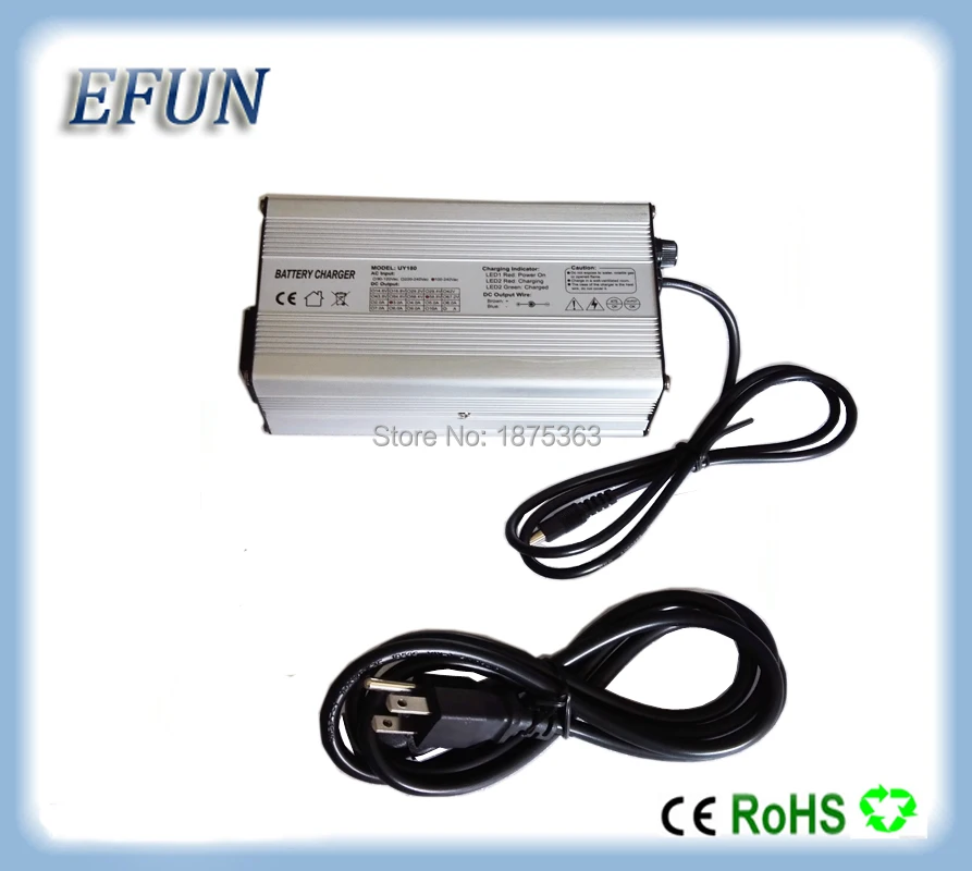 

Free shipping fast charging 52V 4A battery charger for 52V ebike 58.8V 4A DC output 240W