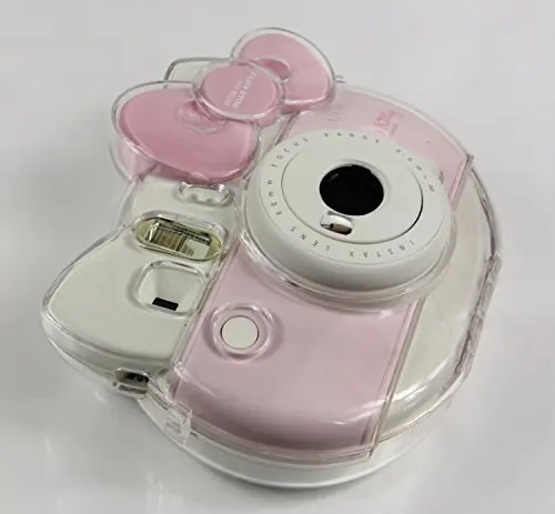 Fujifilm Instax Mini hello kitty Прозрачный чехол для камеры с кристаллами, ПВХ защитная пленка для мгновенной съемки, чехол для камеры для девочек, подарки