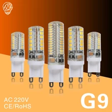 G9 lâmpada led milho 7w 9w 10w 11w, ac 220v smd 2835 3014 48 64 96 104leds lâmpada led 360 graus substituição lâmpada de halogênio