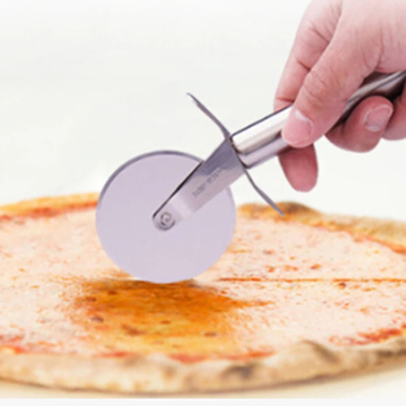 Home Stainless Steel Pizza Cutter Diameter 6 CM knife For Cut Pizza