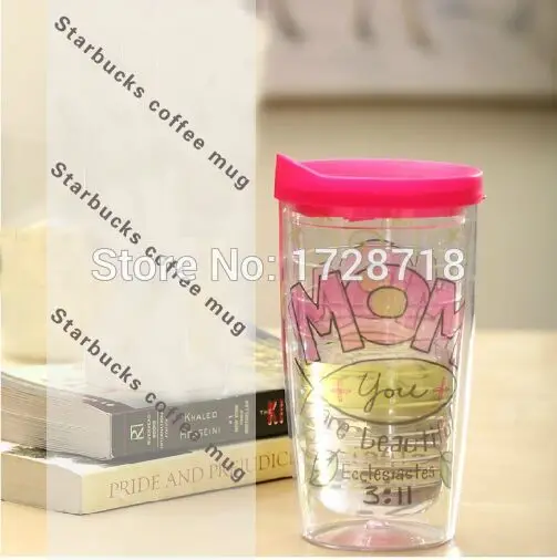 clear plastic wine tumbler