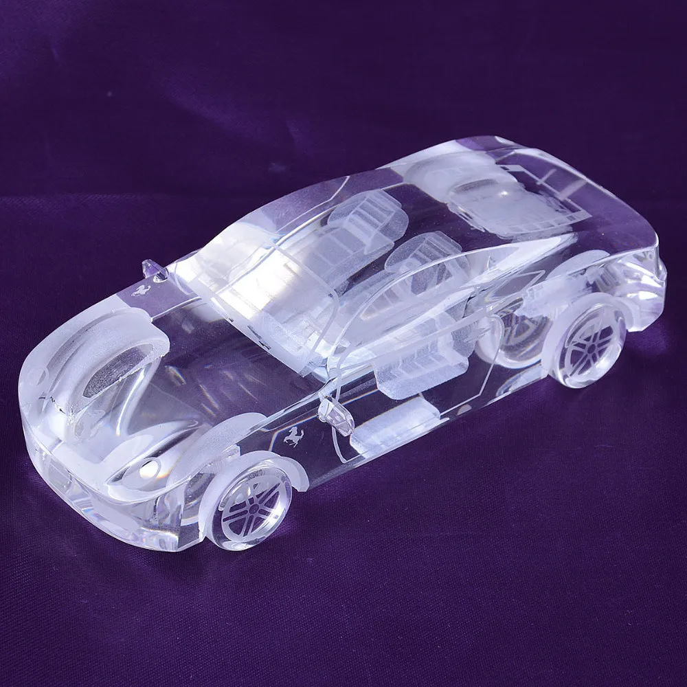 K9 Crystal Car Model Figurines Desktop Decorativein Figurines