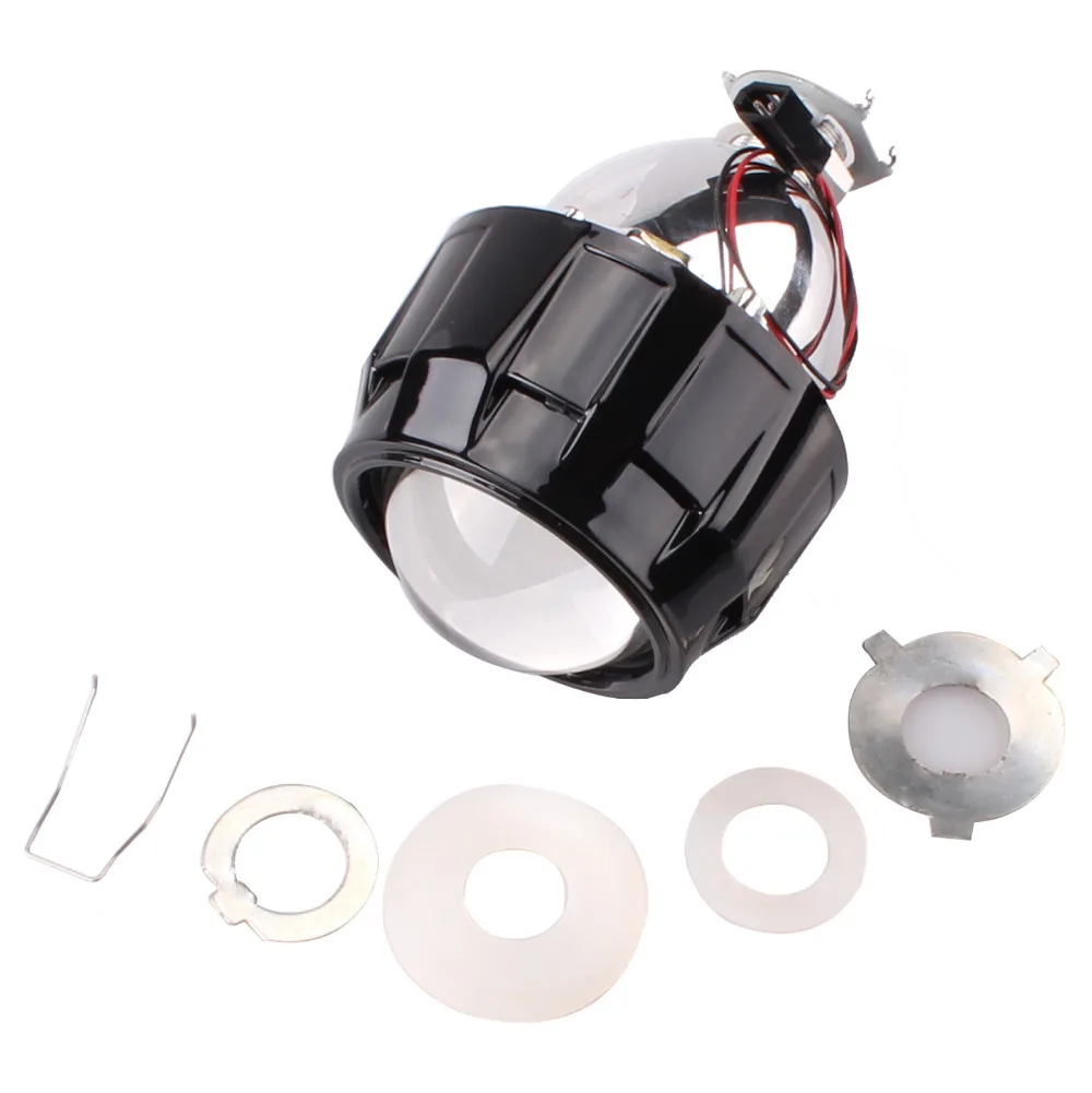 Мини проектор HID Bixenon H1 линза для Фар H4 H7 стайлинга автомобиля|adapter h7|bi xenonxenon projector