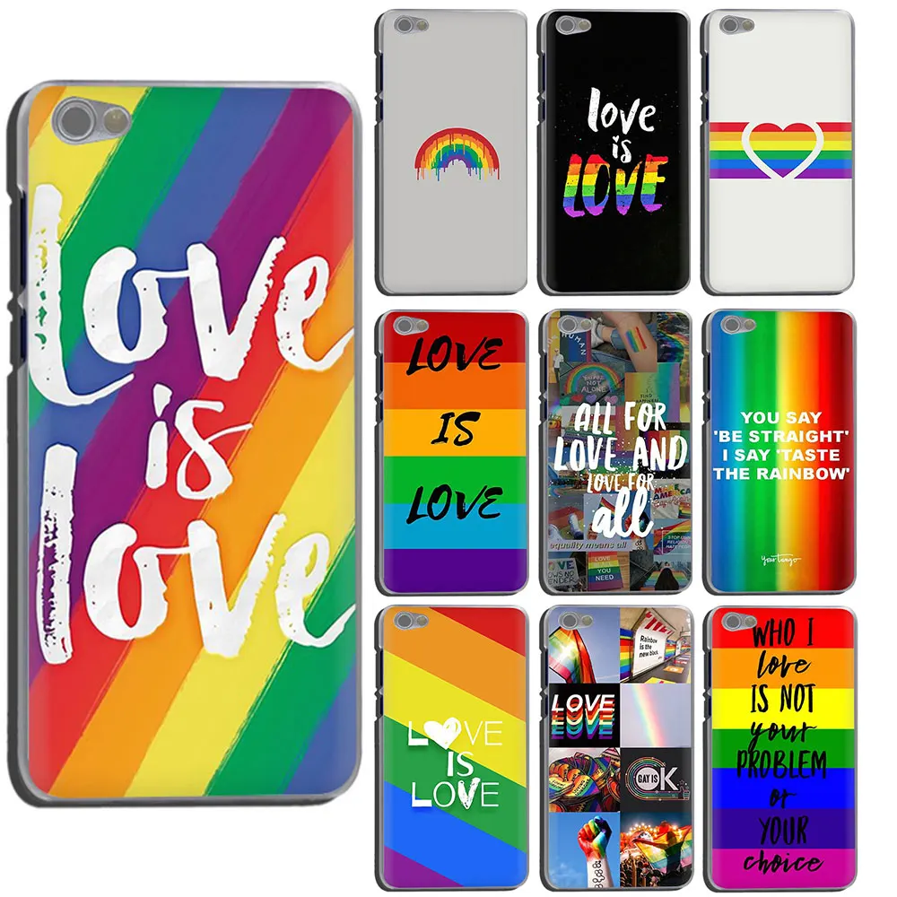 

Lesbian LGBT Rainbow Pride ART hard Phone Case for Xiaomi Redmi 7 GO K20 6A 4A Note 8 7 6 5 4 Plus Pro 4X 5A
