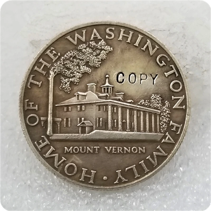 Копия копии(1759) 50C Martha Washington "полдоллара" Монета КОПИЯ