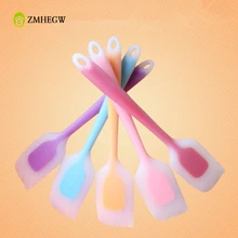 Термостойкие гибкие силиконовые шпатели лопатка для торта Скребок для приготовления выпечки формы скребок жаропрочная посуда для готовки Прямая