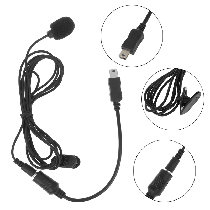 

Profesional Mini 3.5mm External Clip onMicrophone for Go Pro Hero 4 3+ 3 Camera - L060 New hot