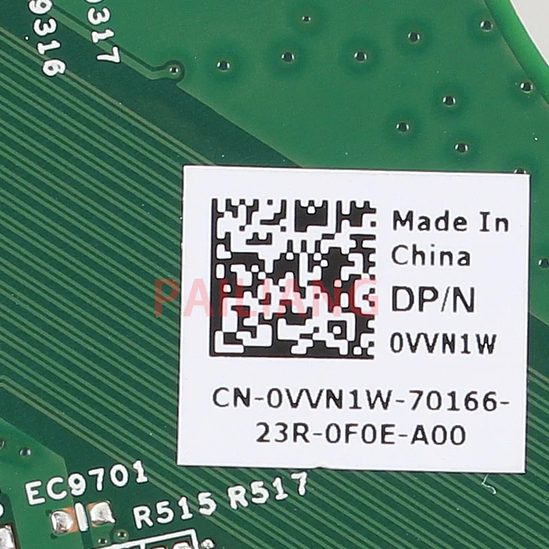 Материнская плата PAILIANG для ноутбука DELL Inspirion 15R N5110 материнская ПК 0VVN1W