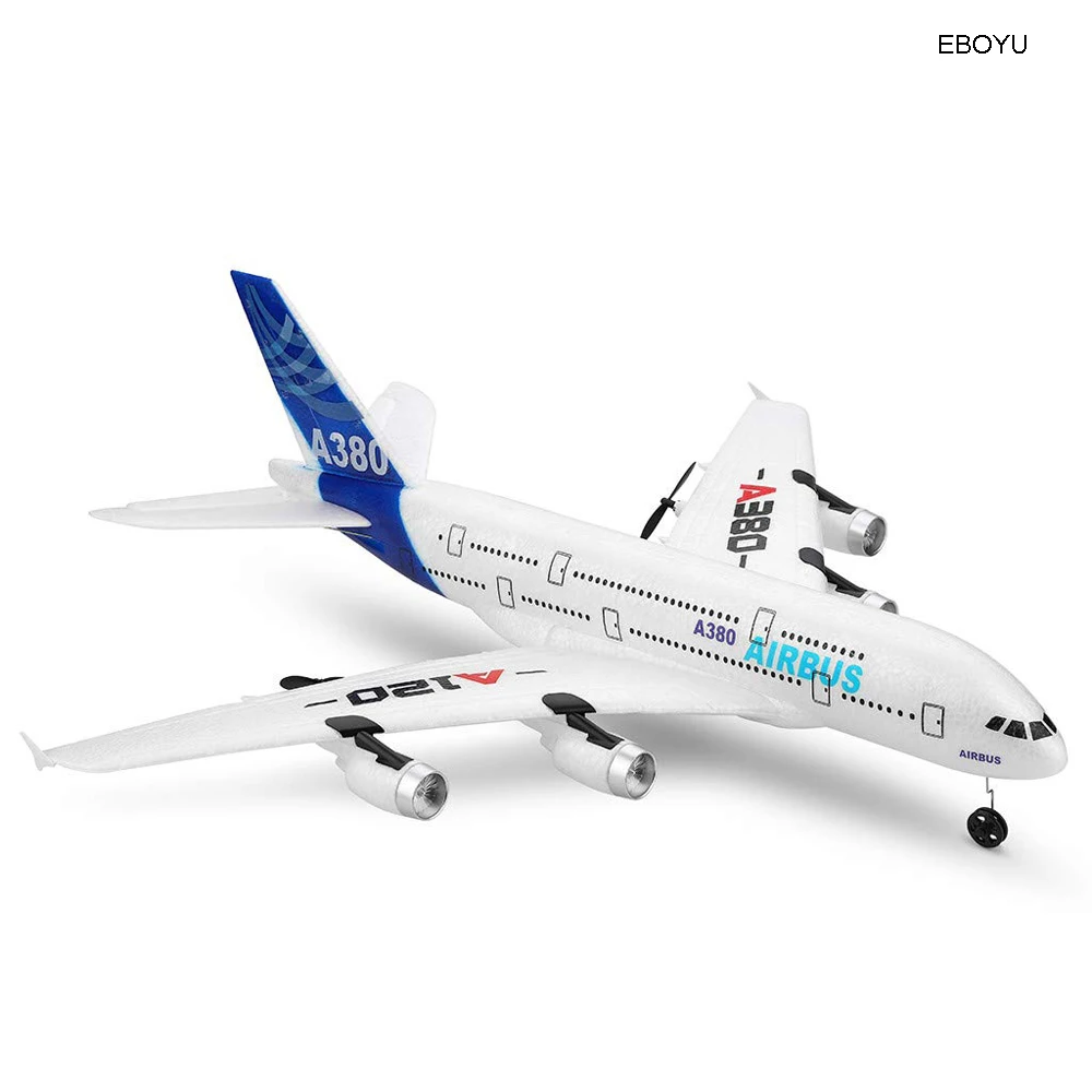 Модель Wltoys Xk A120 Airbus A380 радиоуправляемый самолет 2 4g 3ch Epp Rc с фиксированным крыльем