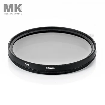 

Meking 72mm CPL circular Polarizing Lens Filter for Canon Nikon Sony DSLR camera photo studio accessories