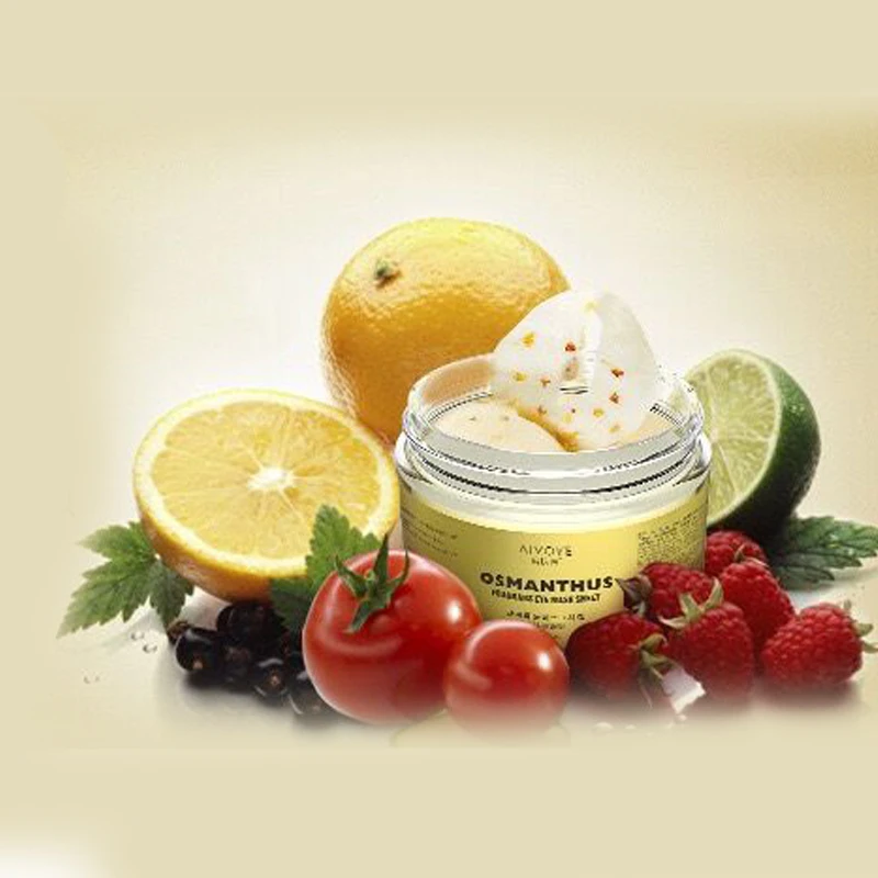 Online 60 Pcs Gold Osmanthus Eye Masker Wajah Masker Gel Whey Protein Perawatan Wajah Tidur Patch Di Bawah Mata Menghapus Gelap lingkaran Kantong Mata Masker