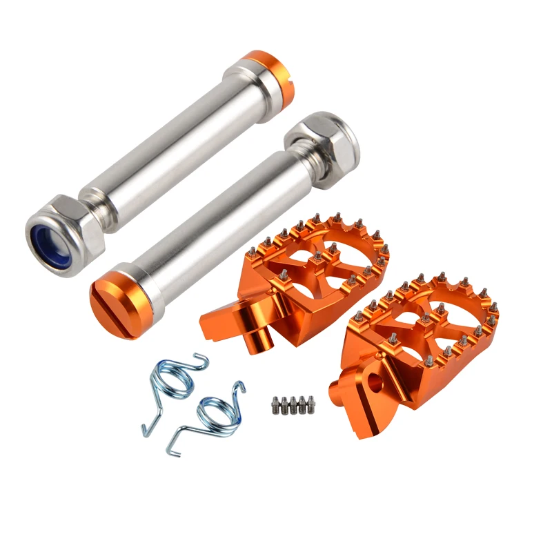 CNCFootPegsFootrestsFootpegPinsForKTM200250300350390400