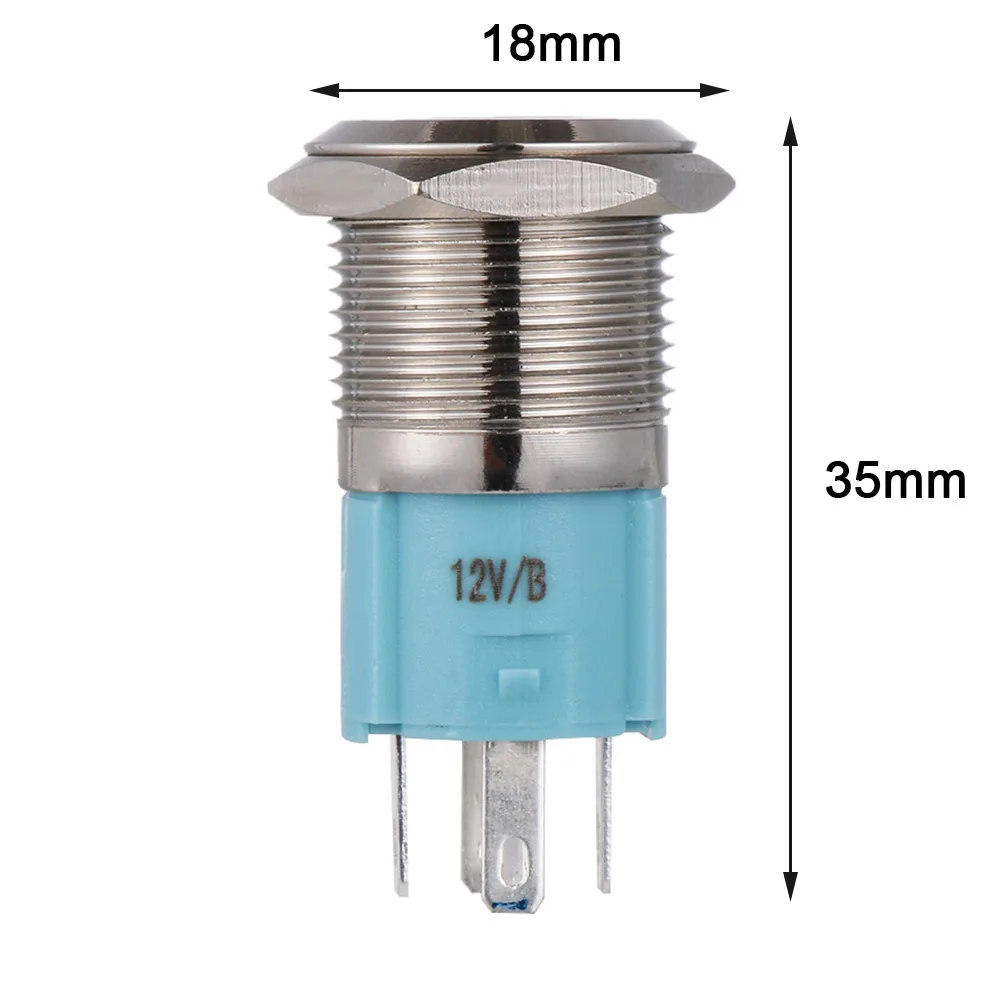 16 мм 5/8 &quot12V светодиодный Мощность светильник однократным нажимаем с роговыми