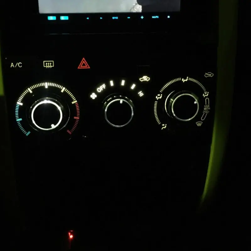 Регулятор температуры кондиционера Ручка переменного тока для Toyota YARIS VIOS VITZ Vela ECHO