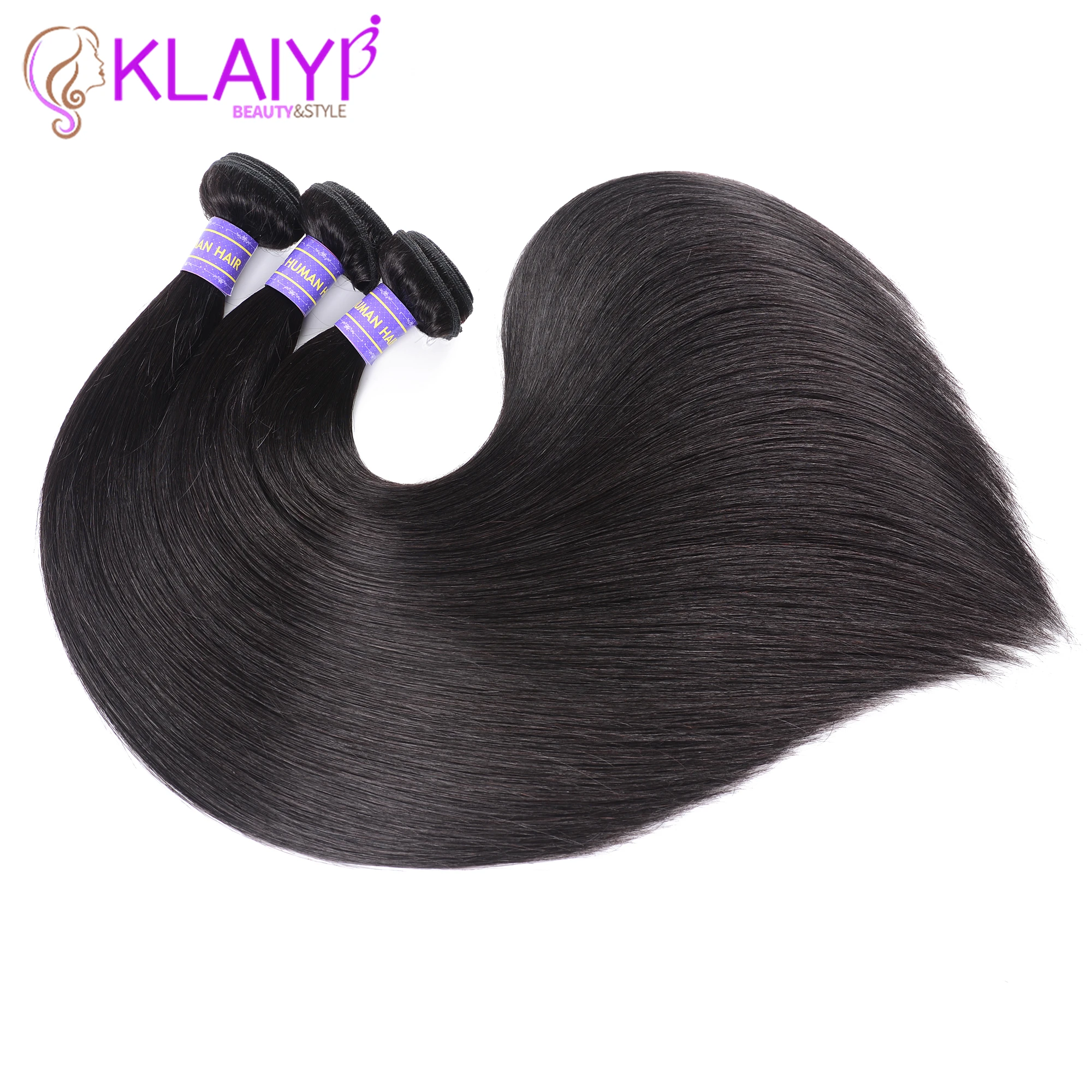 Klaiyi Hair Products Brazilian Hair Weave Bundles Straight Hair Bundles 8-26 Inch Dark Black Color 100% Human Remy Hair Weft Klaiyi Hair Products Brazilian Hair Weave Bundles Straight Hair Bundles 8-26 Inch Dark Black Color 100% Human Remy Hair Weft