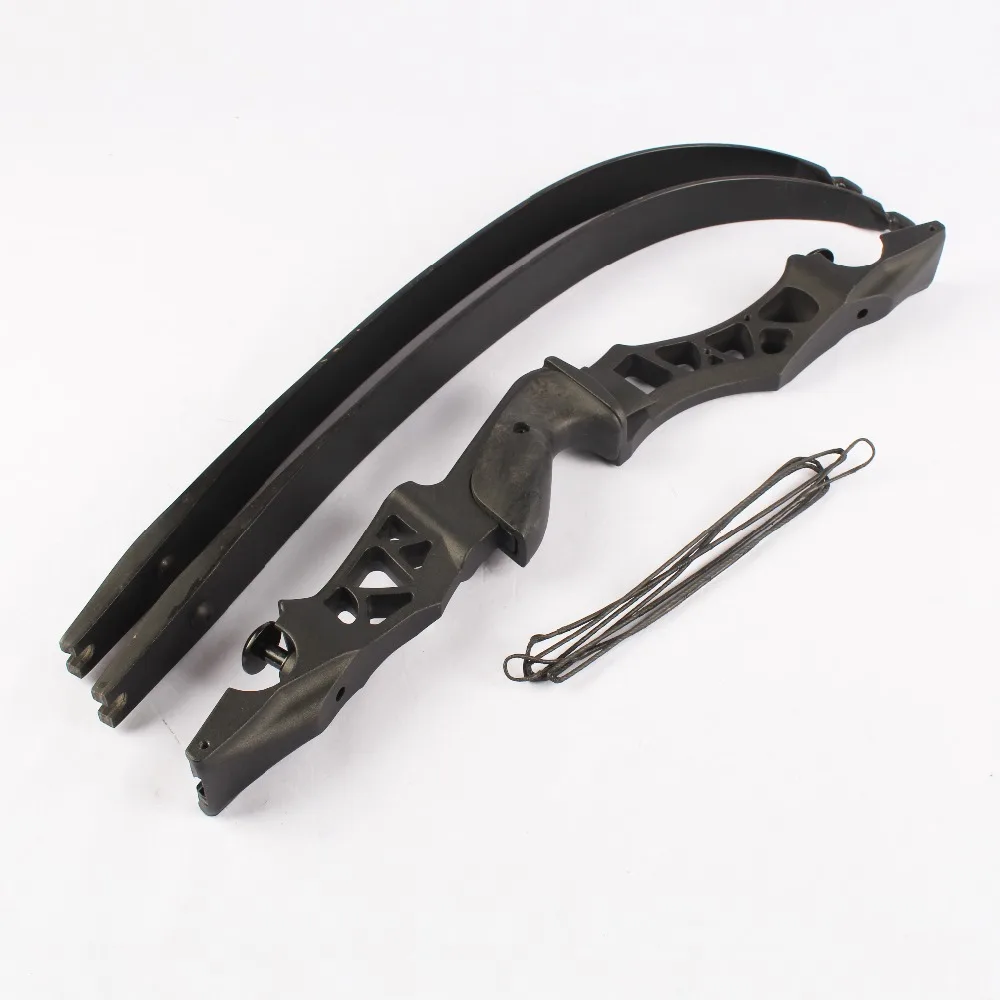 Camo para a Mão Tiro com Arco Caça ao ar Polegadas Recurvo Arco Takedown Preto Direita Usuário Livre 64 30-60lbs 31 Arco e flecha