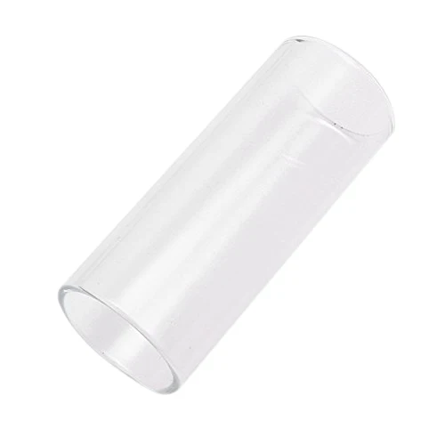 2 PCS of (60 mm x 22 mm glass guitar slide guitar Bottleneck For