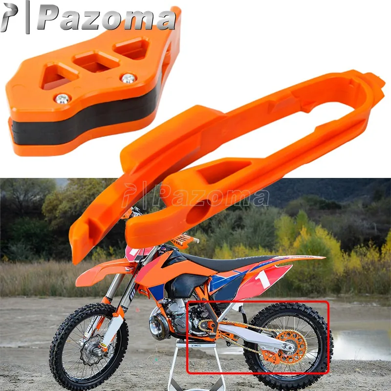 

New Orange Chain Slider Swingarm Protector Chain Guide Guard For KTM SX SXF SMR XC SXF XCF 125 150 200 250 350 450 525 2011-2019