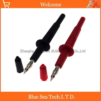 

DIY 4.0mm probe plug,4mm Test probe Adaptor with 4mm socket for circuit test.CATIII 1000V /MAX. 32A