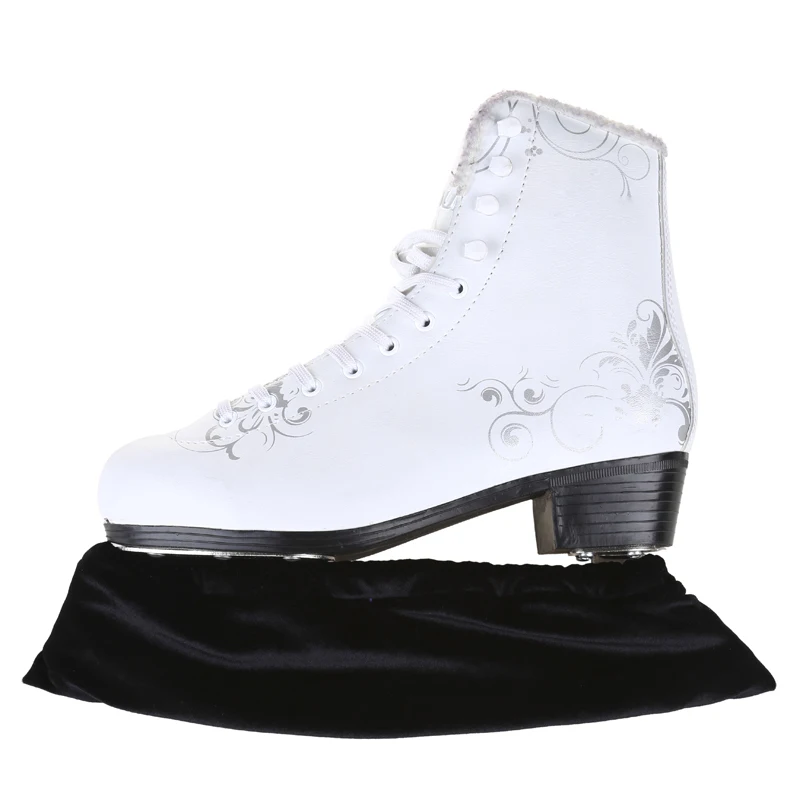 1 Pair Velvet Ice Skating Shoes Cover Figure Skating Blade Cover Guard