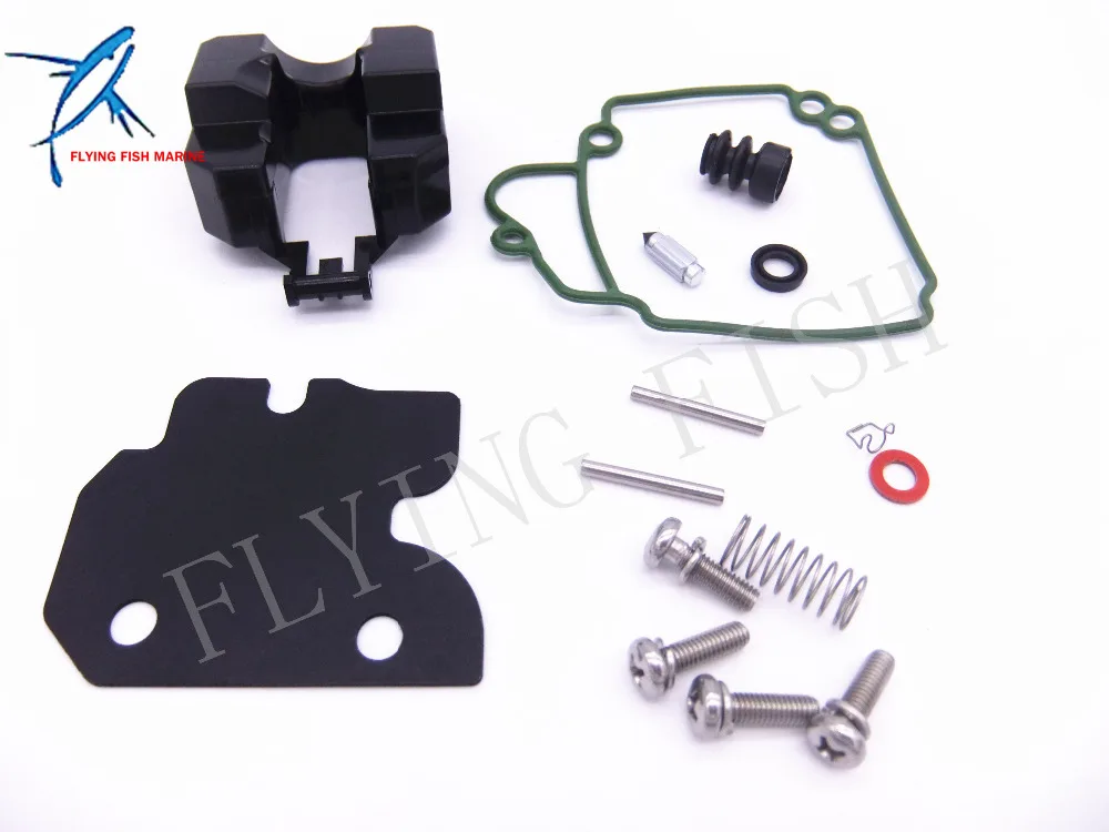 Kit de Reparo de Carburador de Motor de Barco para Yamaha Tempos F25d F25l F25s T25la 4 25hp F25 T25