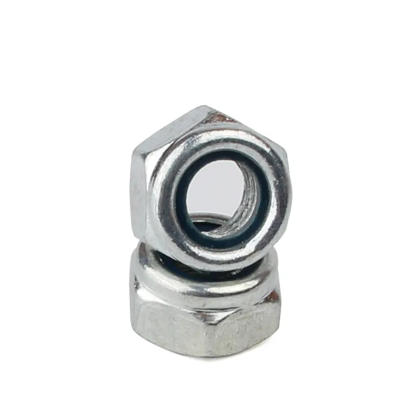 20PCS M4 DIN985 304 Stainless Steel Nylon Locking Nut in Nuts from