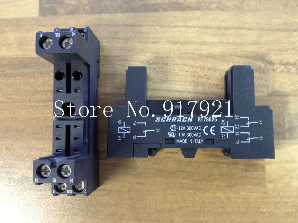 [ZOB] New original SCHRACK RT78625 Tyco relay base to ensure genuine