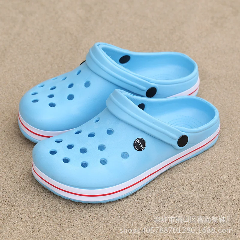 

Women Summer Slippers Clogs Mules 2018 Flip Flops Beach Garden Shoes Fashion Breathable Sandals Outdoor Zapatos Mujer Colors