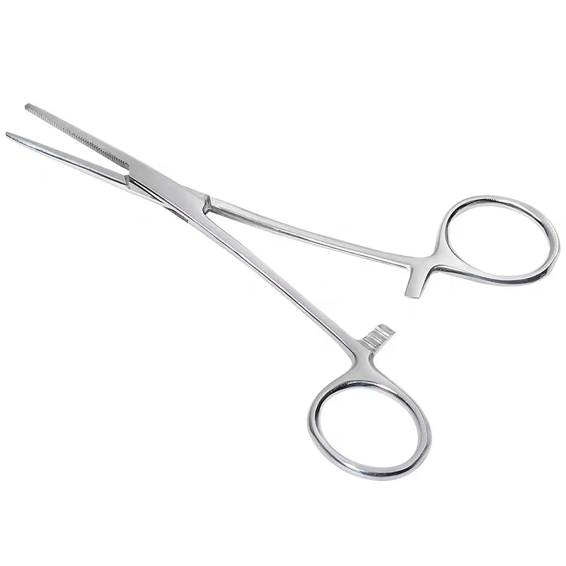 Stainless Steel Hemostatic Clamp Forceps Surgical Forceps Surgical Tool kit Hemostat Locking Clamps Fishing Pliers hv3n