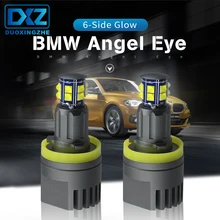 DXZ 2PCS 120W H8 Angel Eyes LED Marker XTE 1600LM White 6000K for BMW E90 E92 X5 E71 X6 E82 M3 E60 E70 DXZ 2PCS 120W H8 Angel Eyes LED Marker XTE 1600LM White 6000K for BMW E90 E92 X5 E71 X6 E82 M3 E60 E70