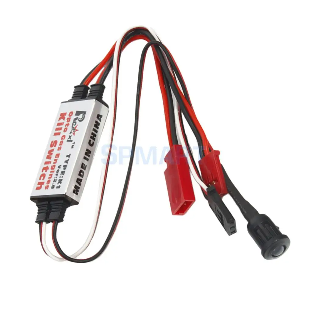 Opto Gas Engine Kill Switch LED for RC Airplane Model / Ignition Accessories