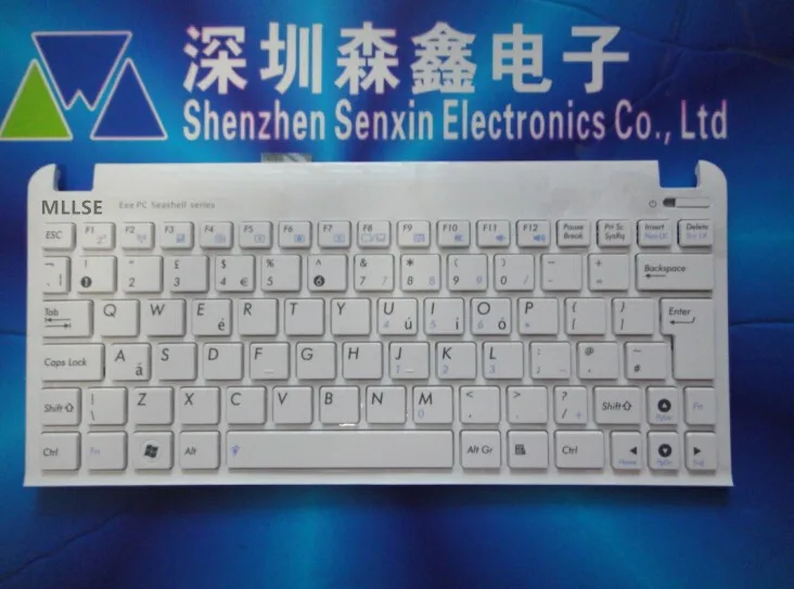 Клавиатура с белой рамкой для ASUS Eee PC 1015PX 1015BX 1015CX 1011PX 1011BX 1011CX | Компьютеры и офис