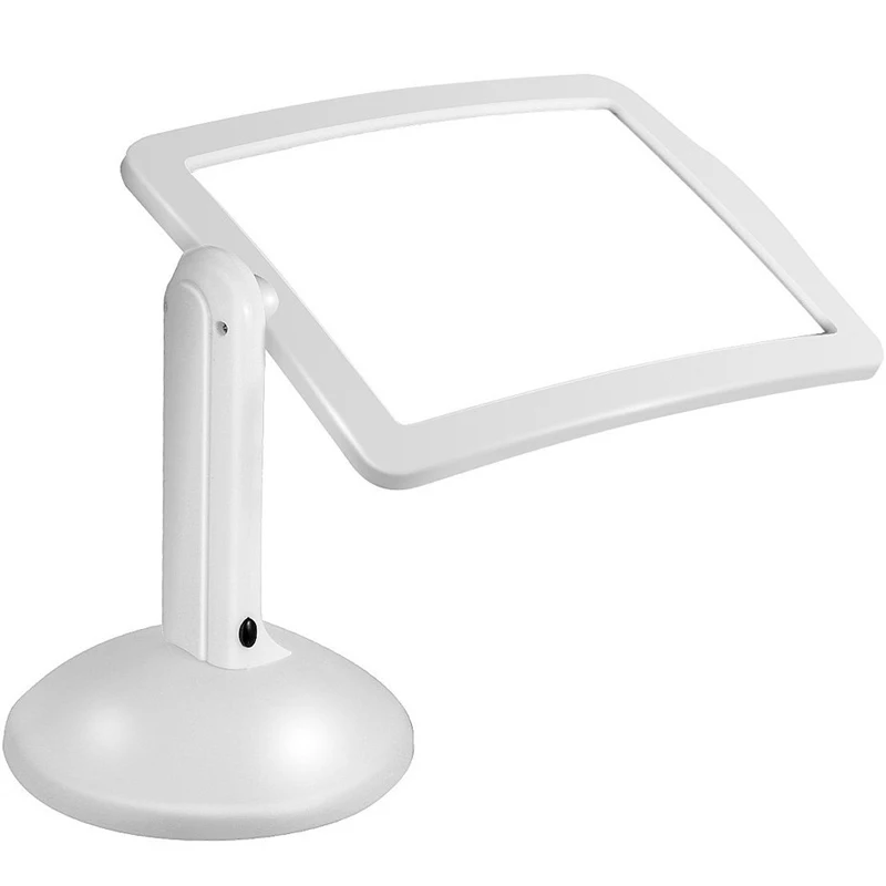 Handsfree 3X чтение полный увеличитель страницы 2LED Лупа Стекло настольная лампа|Лупы| |