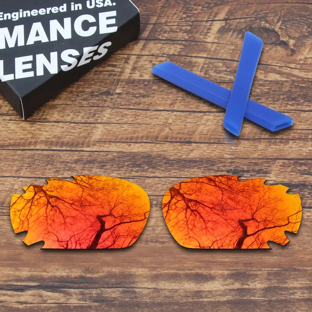 ToughAsNails поляризованные Сменные линзы& синие носки с ушками для Oakley десять солнцезащитные очки с отверстиями-несколько вариантов
